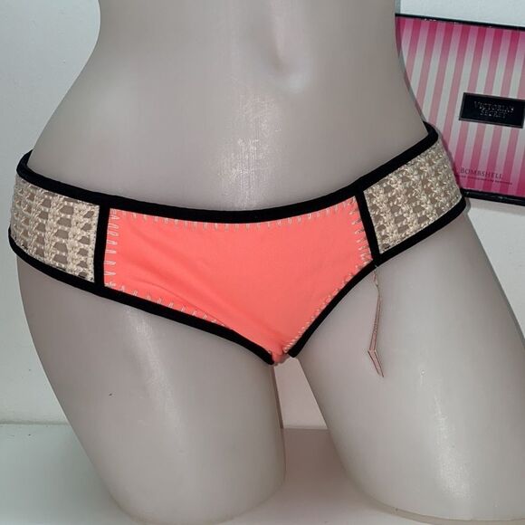 🔥VICTORIA SECRET swimsuit bottom bikini SZ large  NEW - Picture 1 of 5